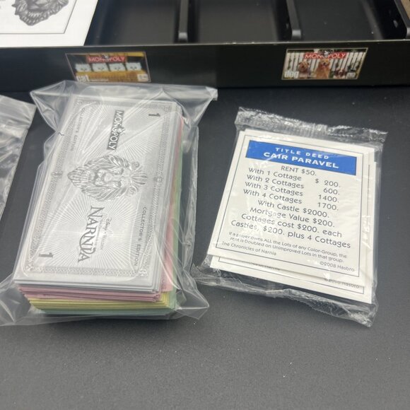 Monopoly The Chronicles of Narnia 2008 Collector's Edition Board Game - READ - Picture 5 of 13